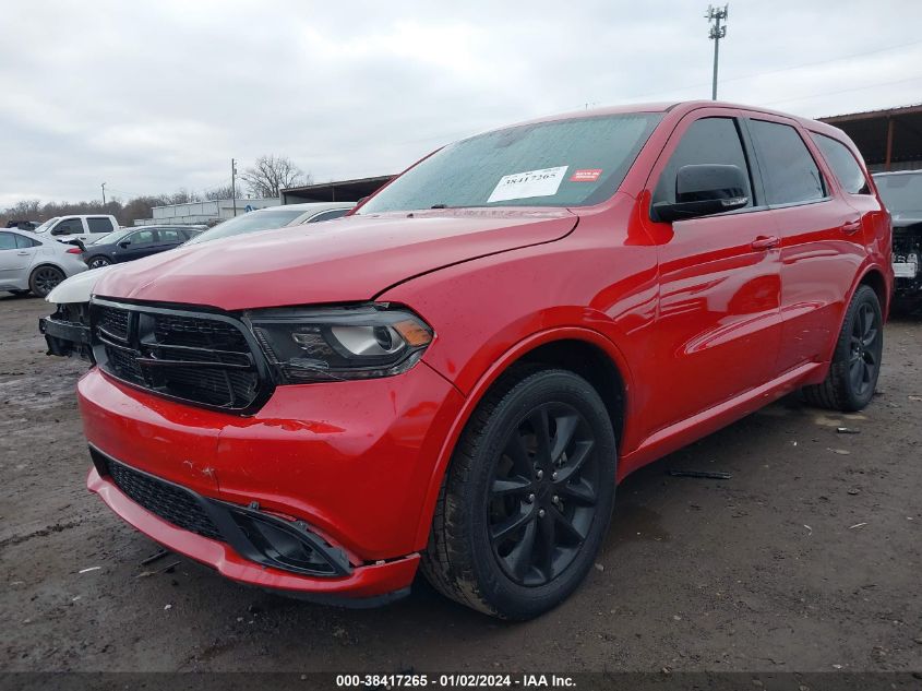 2017 Dodge Durango Gt Rwd VIN: 1C4RDHDG6HC669532 Lot: 38417265