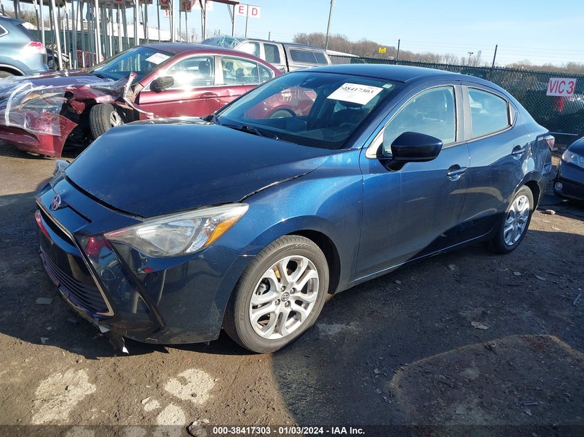 2016 Scion Ia VIN: 3MYDLBZV5GY136127 Lot: 38417303
