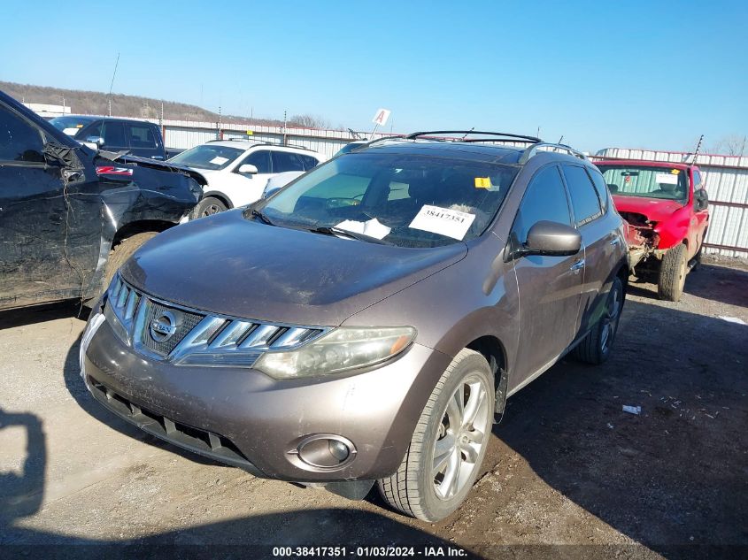 JN8AZ18W09W128519 2009 Nissan Murano Le