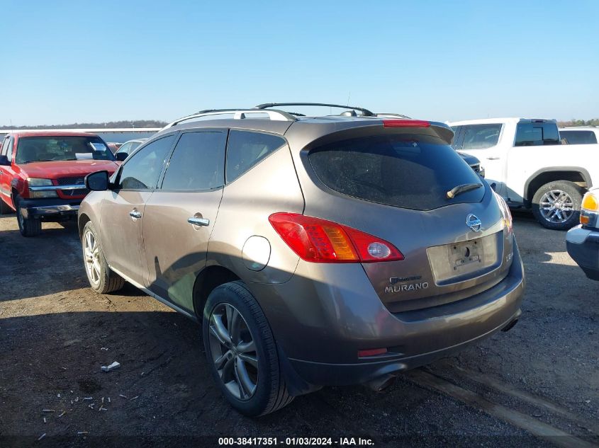 JN8AZ18W09W128519 2009 Nissan Murano Le