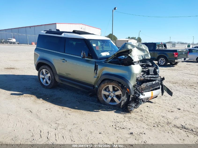 2021 Land Rover Defender 90 First Edition VIN: SALEV6RU4M2048085 Lot: 38417413