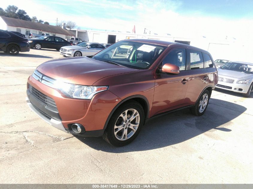 2015 Mitsubishi Outlander Se VIN: JA4AD3A32FZ013401 Lot: 38417649