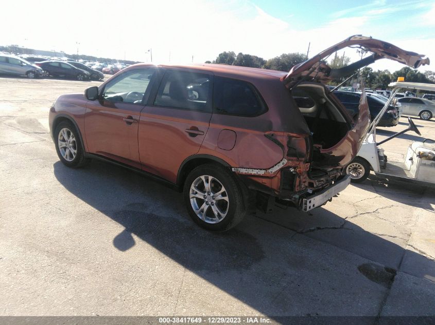 2015 Mitsubishi Outlander Se VIN: JA4AD3A32FZ013401 Lot: 38417649