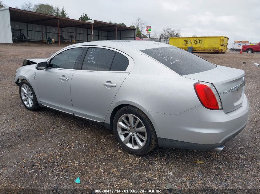 1LNHM94R29G602144 2009 Lincoln Mks