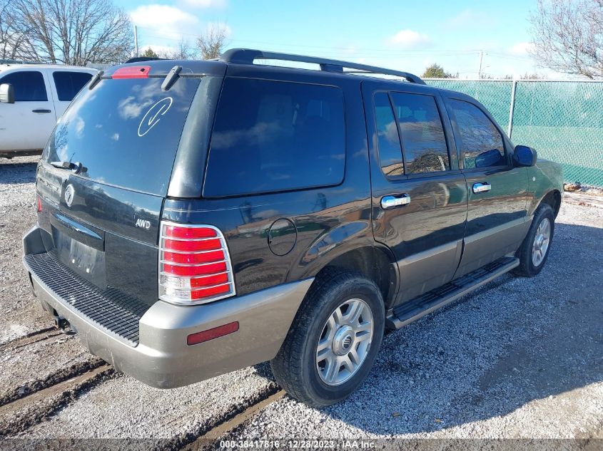 2004 Mercury Mountaineer VIN: 4M2ZU86K34UJ20158 Lot: 38417816