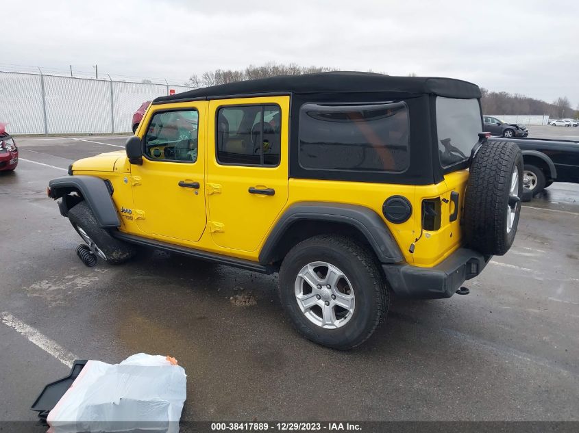 2019 Jeep Wrangler Unlimited Sport S 4X4 VIN: 1C4HJXDG8KW551079 Lot: 38417889