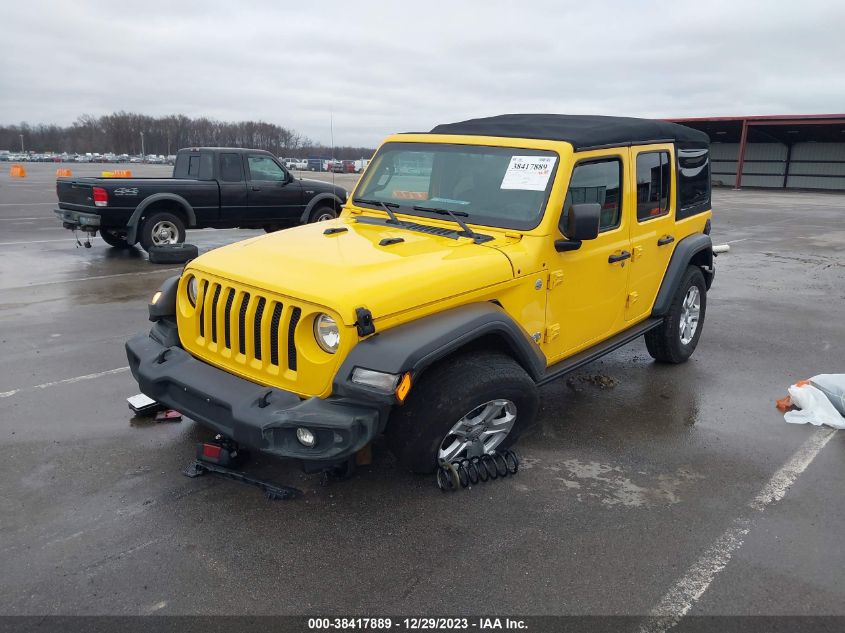 2019 Jeep Wrangler Unlimited Sport S 4X4 VIN: 1C4HJXDG8KW551079 Lot: 38417889