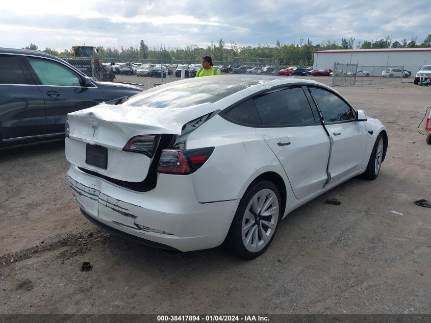 5YJ3E1EA5MF019124 2021 Tesla Model 3 Standard Range Plus Rear-Wheel Drive