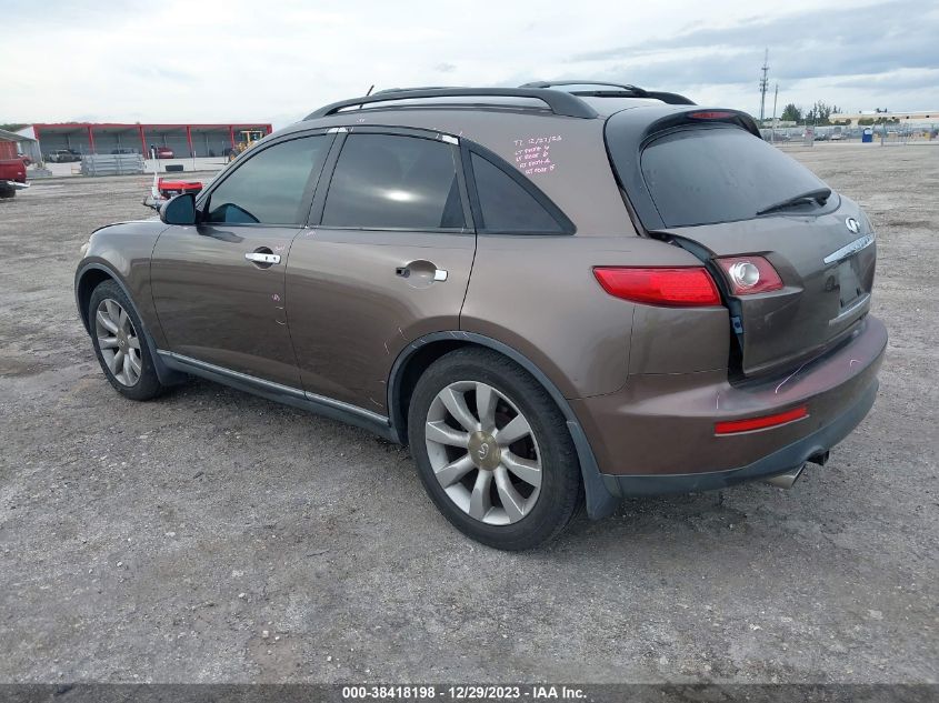 2003 Infiniti Fx35 VIN: JNRAS08W93X207585 Lot: 38418198