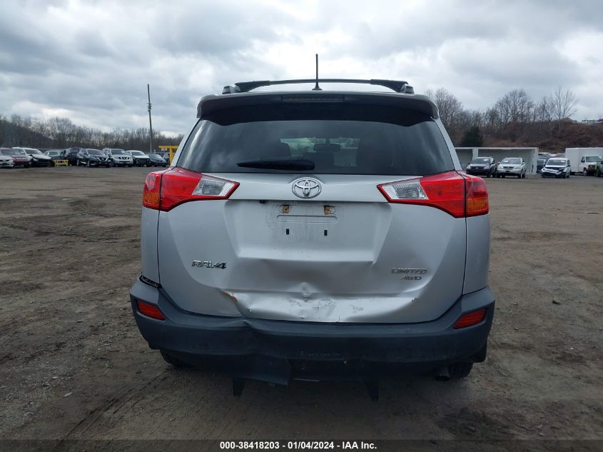 2T3DFREV1FW375490 2015 Toyota Rav4 Limited