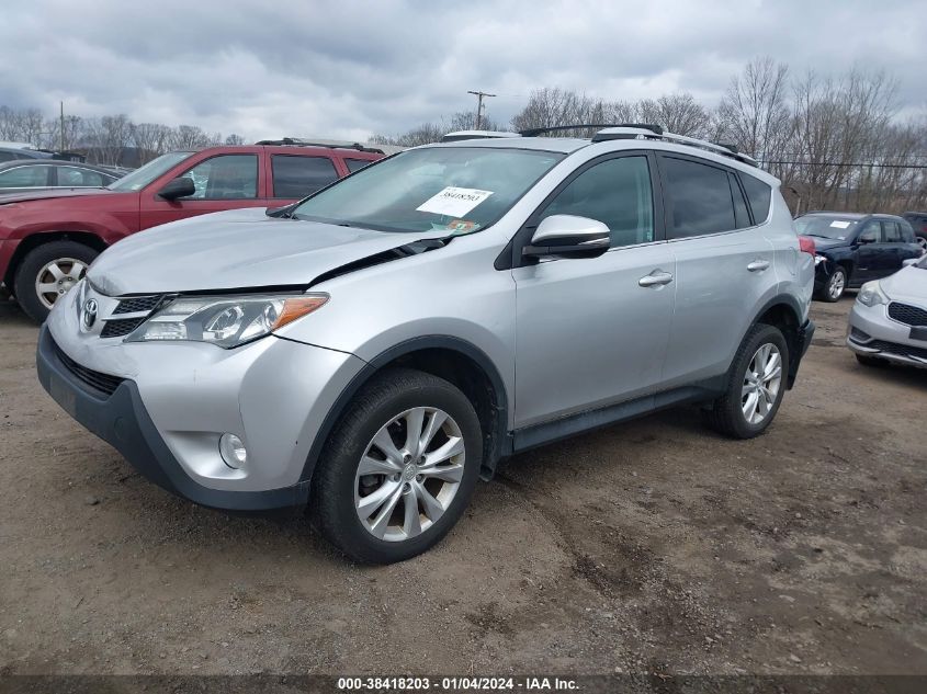 2T3DFREV1FW375490 2015 Toyota Rav4 Limited