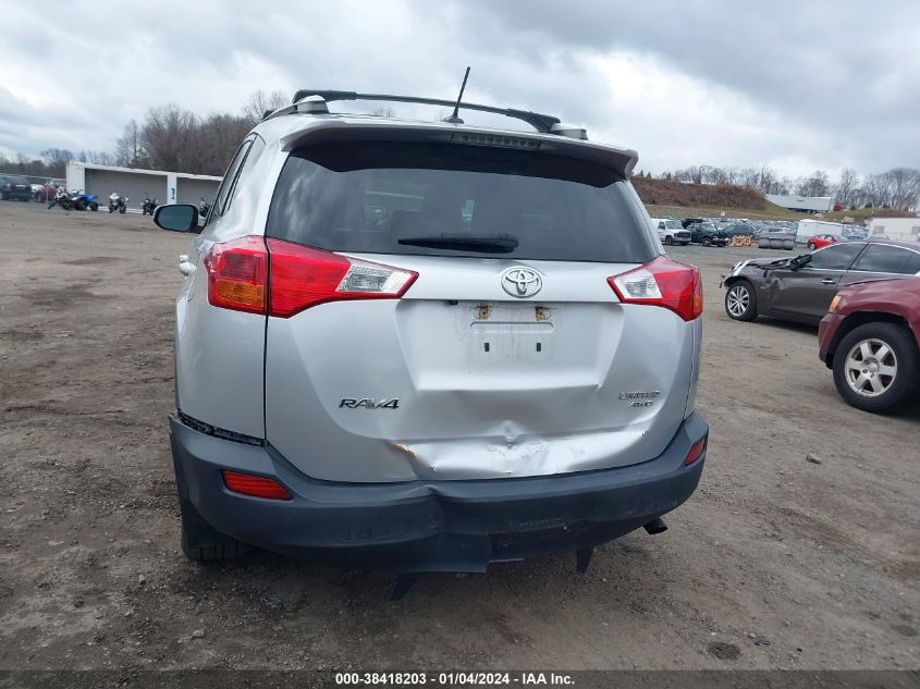 2T3DFREV1FW375490 2015 Toyota Rav4 Limited