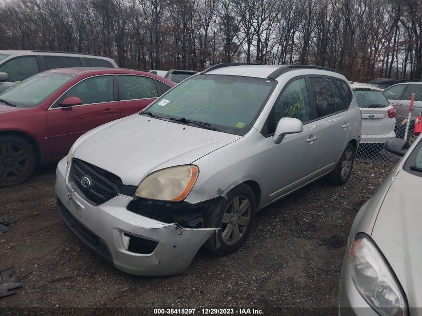 2008 Kia Rondo Lx V6 VIN: KNAFG526287124579 Lot: 38418297