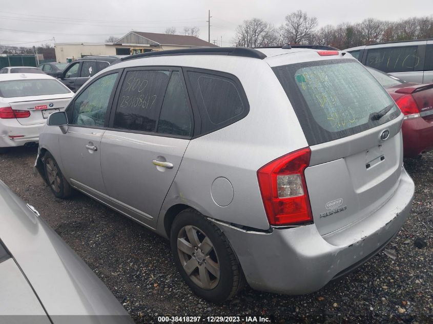 2008 Kia Rondo Lx V6 VIN: KNAFG526287124579 Lot: 38418297