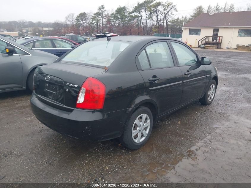 2009 Hyundai Accent Gls VIN: KMHCN46C49U373714 Lot: 38418298