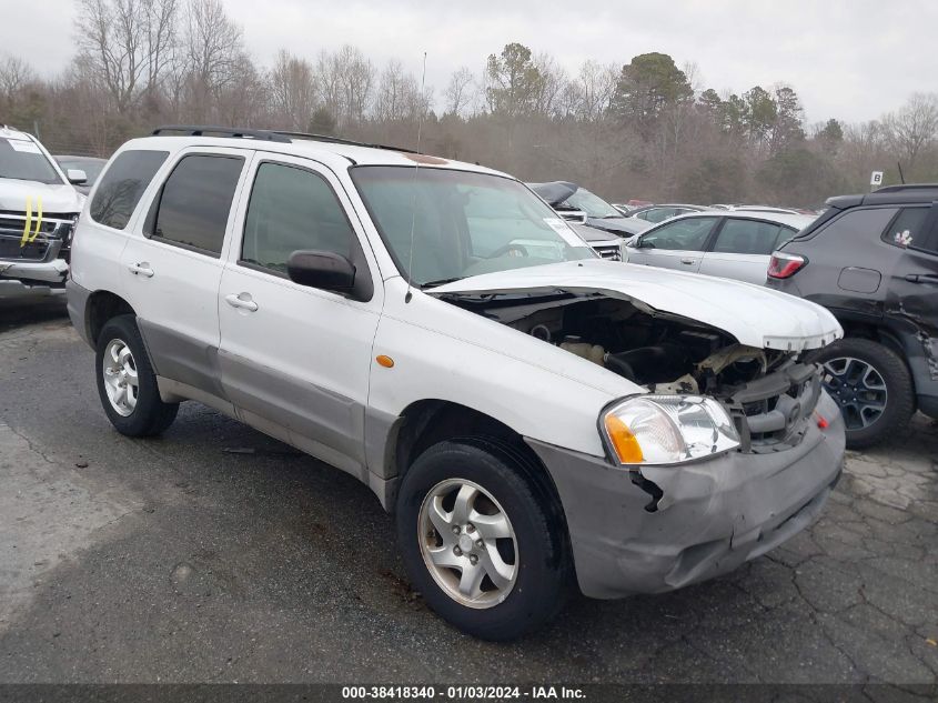 4F2YU07B82KM54812 2002 Mazda Tribute Dx