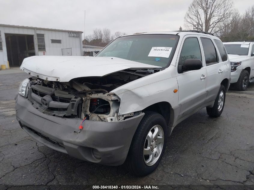 2002 Mazda Tribute Dx VIN: 4F2YU07B82KM54812 Lot: 38418340