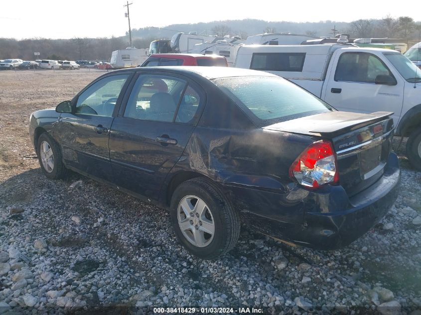 2005 Chevrolet Malibu Ls VIN: 1G1ZT54845F294706 Lot: 38418429