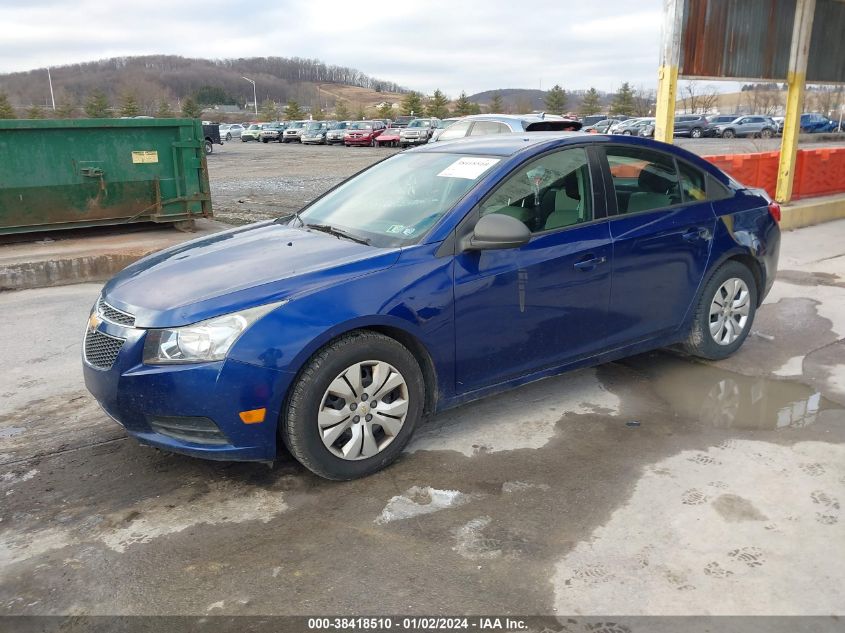 2013 Chevrolet Cruze Ls Auto VIN: 1G1PA5SG1D7302678 Lot: 38418510