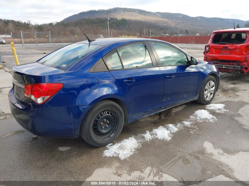 2013 Chevrolet Cruze Ls Auto VIN: 1G1PA5SG1D7302678 Lot: 38418510