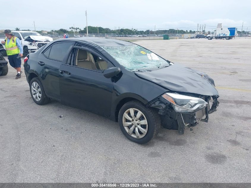 2016 Toyota Corolla Le VIN: 2T1BURHE0GC520927 Lot: 38418556