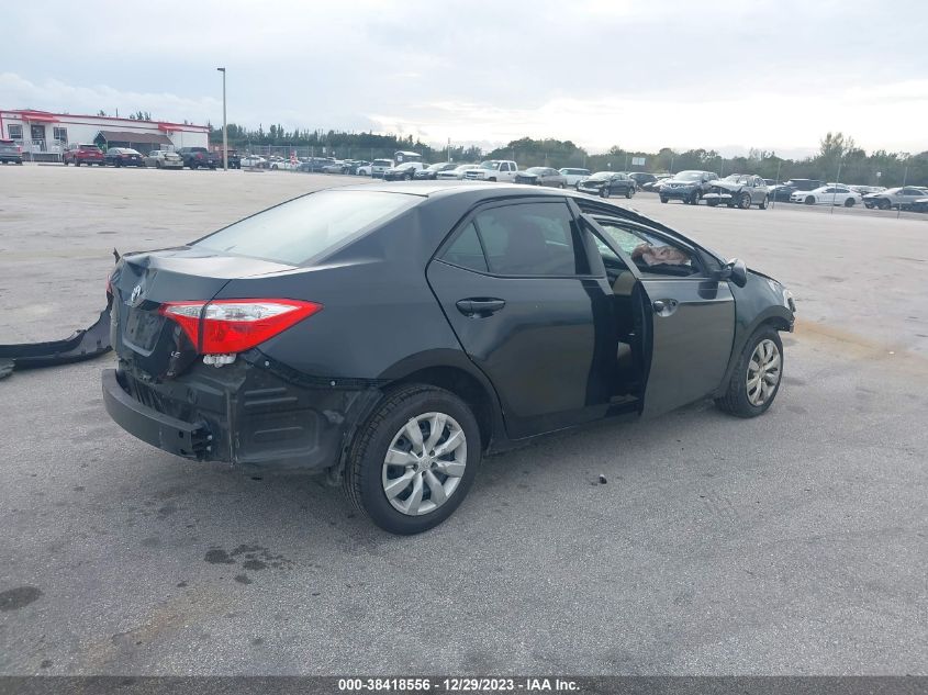 2016 Toyota Corolla Le VIN: 2T1BURHE0GC520927 Lot: 38418556