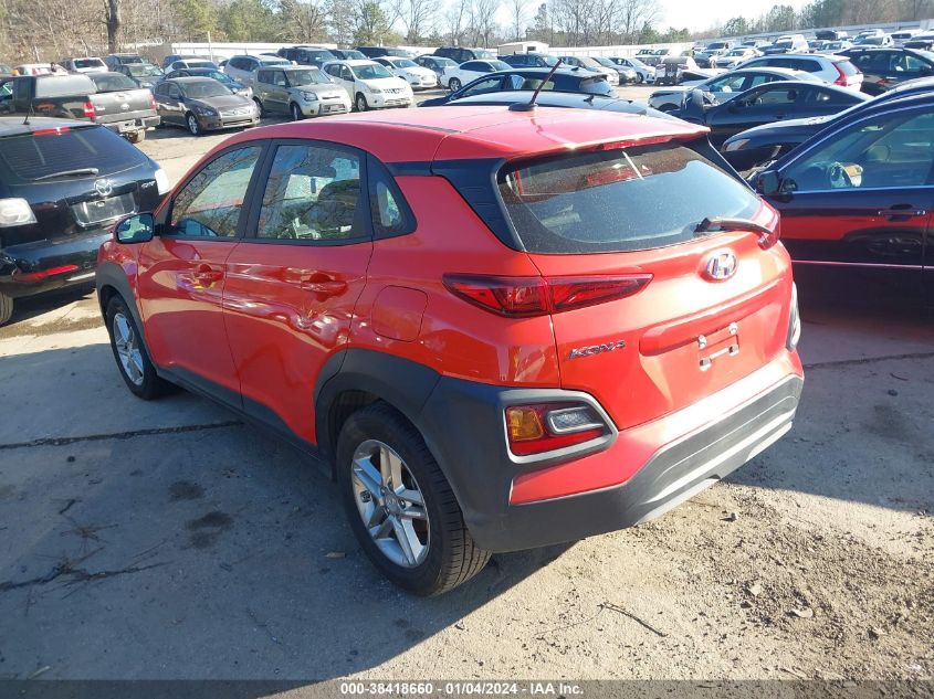 KM8K12AA3LU445463 2020 Hyundai Kona Se