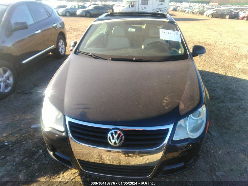 WVWBA71F07V012129 2007 Volkswagen Eos 2.0T