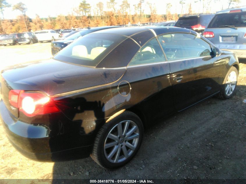 WVWBA71F07V012129 2007 Volkswagen Eos 2.0T