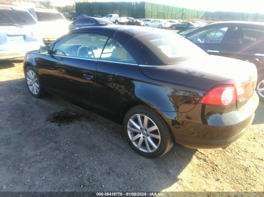 WVWBA71F07V012129 2007 Volkswagen Eos 2.0T