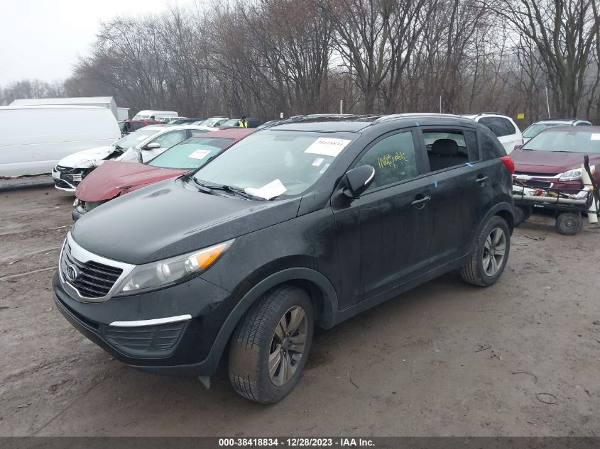 2012 Kia Sportage Lx VIN: KNDPB3A28C7204194 Lot: 38418834