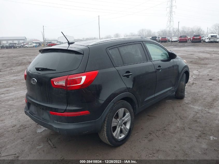 2012 Kia Sportage Lx VIN: KNDPB3A28C7204194 Lot: 38418834