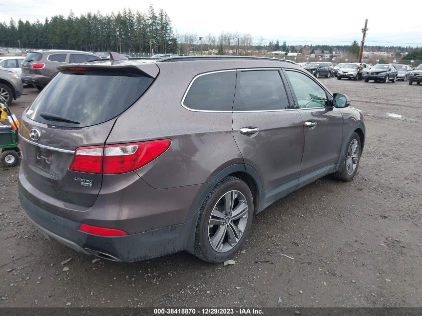 2014 Hyundai Santa Fe Gls VIN: KM8SRDHF4EU038678 Lot: 38418870