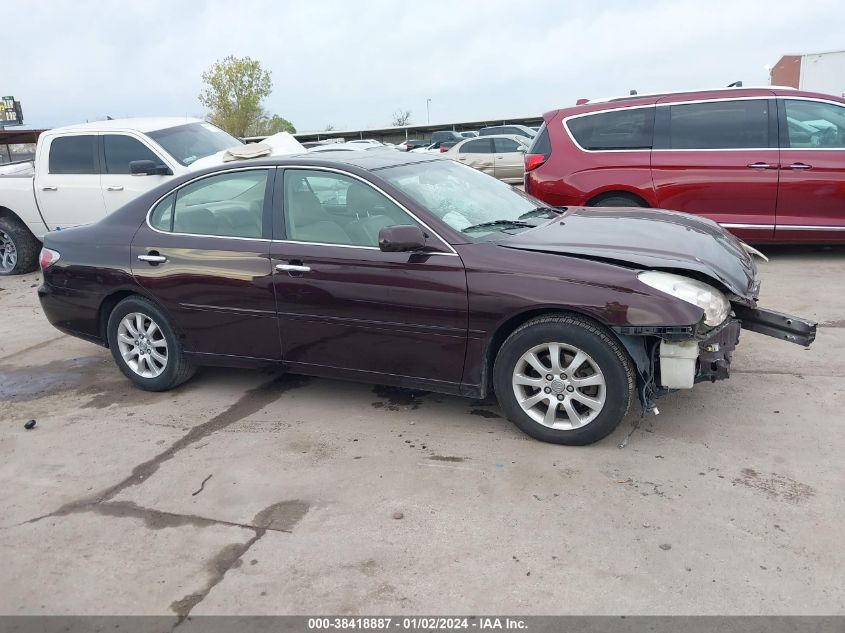 2002 Lexus Es 300 Base (A4) VIN: JTHBF30G225033933 Lot: 38418887