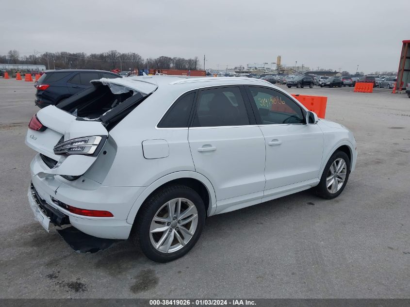 2016 Audi Q3 2.0T Premium Plus VIN: WA1EFCFS8GR023573 Lot: 38419026