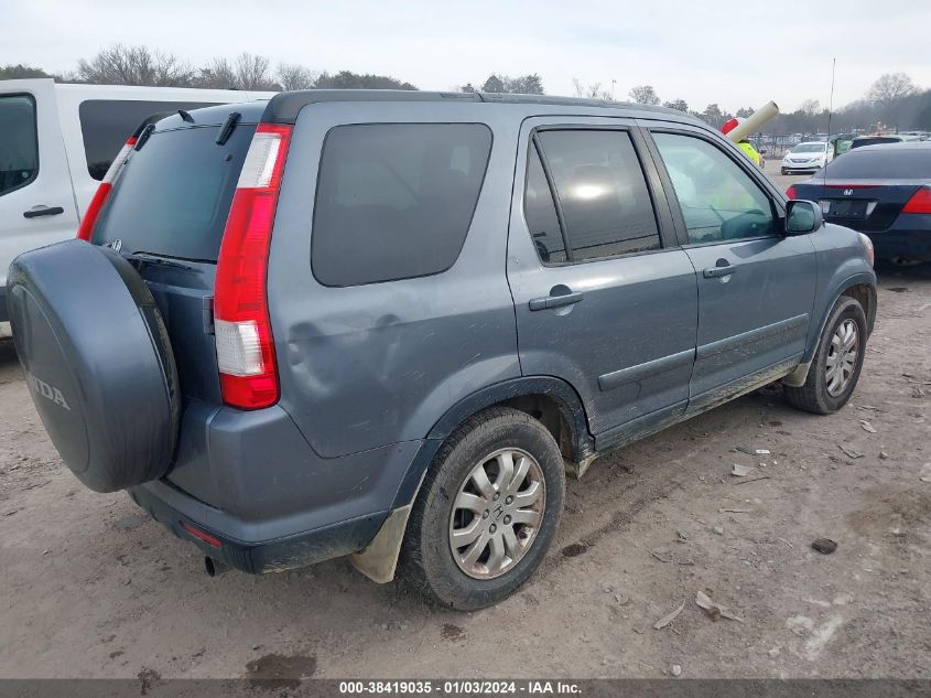 2005 Honda Cr-V Se VIN: SHSRD78965U318066 Lot: 38419035