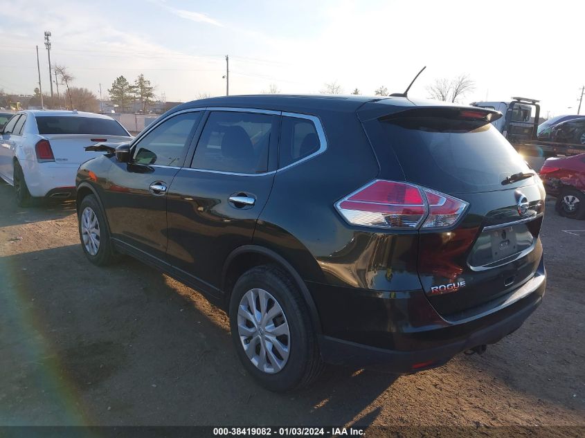 2015 Nissan Rogue S VIN: 5N1AT2MTXFC881854 Lot: 38419082