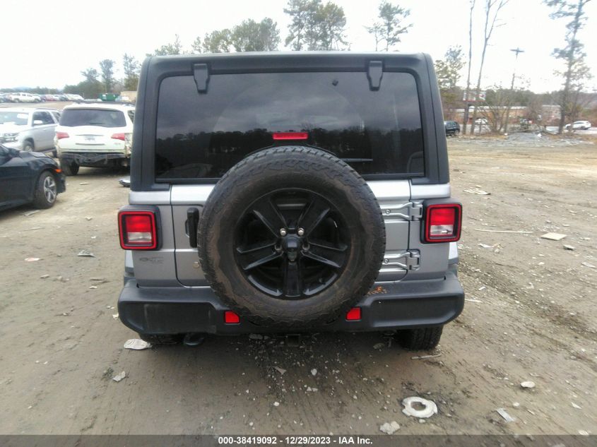 2020 Jeep Wrangler Unlimited Sahara 4X4 VIN: 1C4HJXEN8LW198518 Lot: 38419092