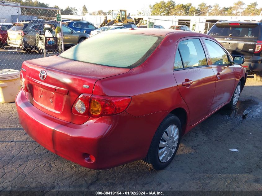 2009 Toyota Corolla Le VIN: JTDBL40EX99081424 Lot: 38419154