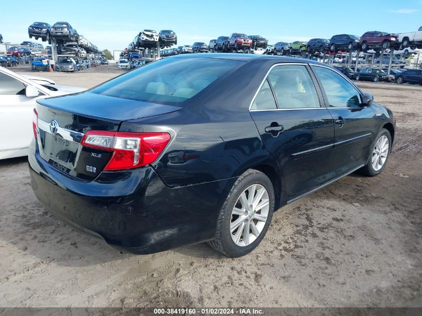 2013 Toyota Camry Hybrid Xle VIN: 4T1BD1FKXDU080929 Lot: 38419160