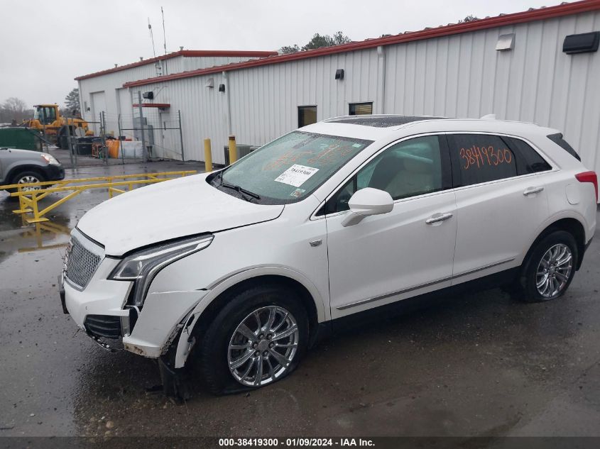 2017 Cadillac Xt5 Luxury VIN: 1GYKNBRSXHZ186903 Lot: 38419300