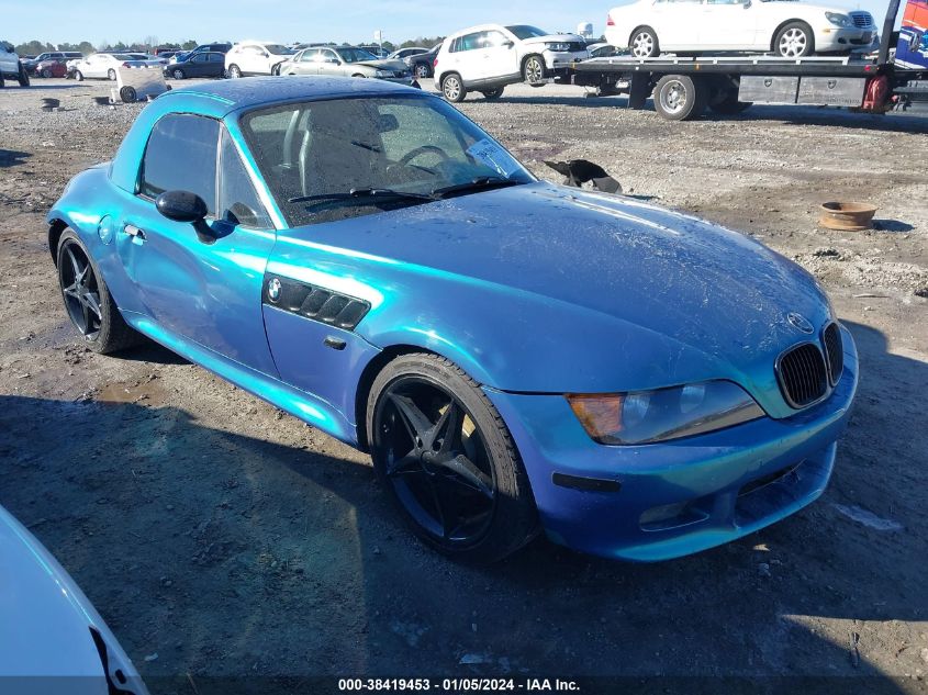 1998 BMW Z3 2.8 VIN: 4USCJ3333WLG20489 Lot: 38419453