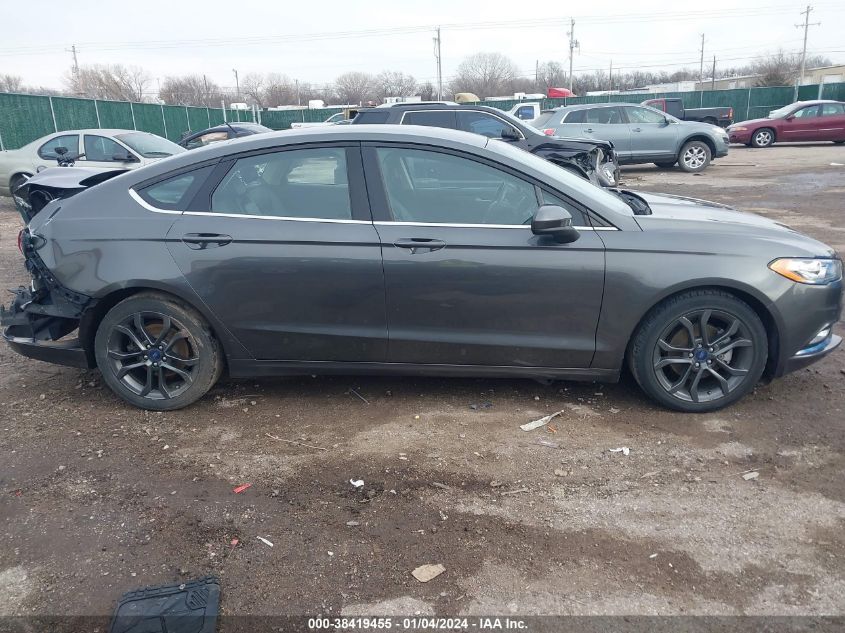 2018 Ford Fusion Se VIN: 3FA6P0H75JR109925 Lot: 38419455