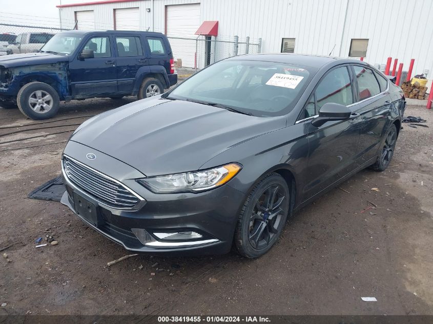 2018 Ford Fusion Se VIN: 3FA6P0H75JR109925 Lot: 38419455