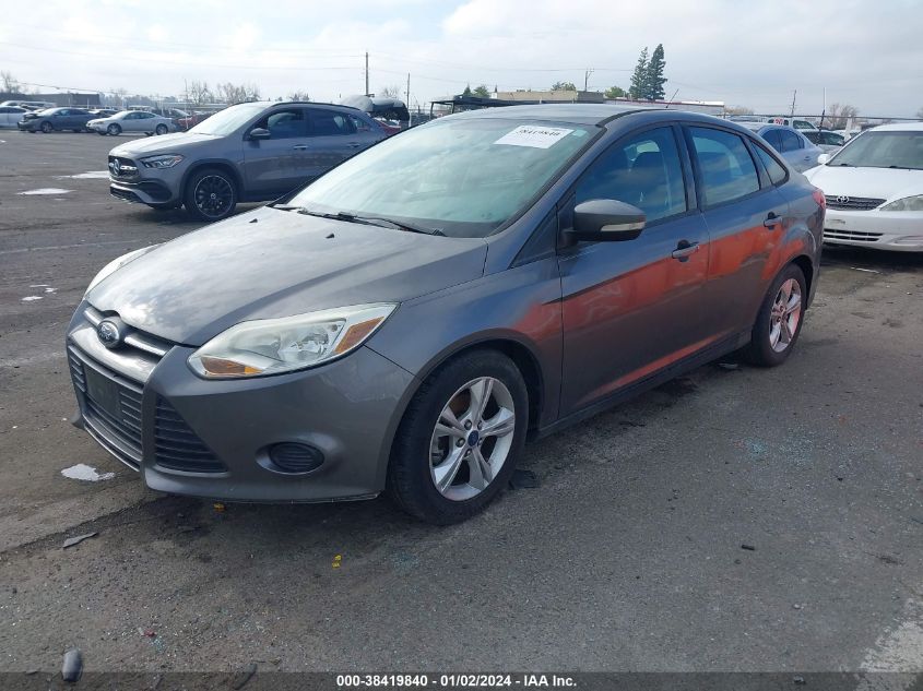 2014 Ford Focus Se VIN: 1FADP3F27EL211201 Lot: 38419840