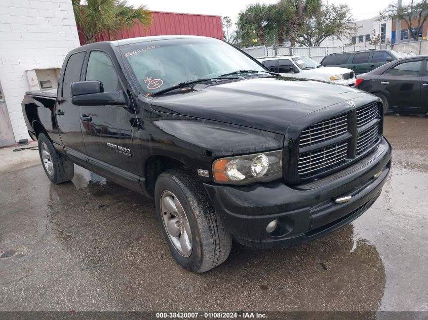 2005 Dodge Ram 1500 Slt/Laramie VIN: 1D7HU18D05S233267 Lot: 38420007