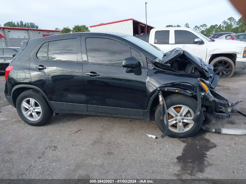 2020 Chevrolet Trax Fwd Ls VIN: KL7CJKSBXLB041908 Lot: 38420021