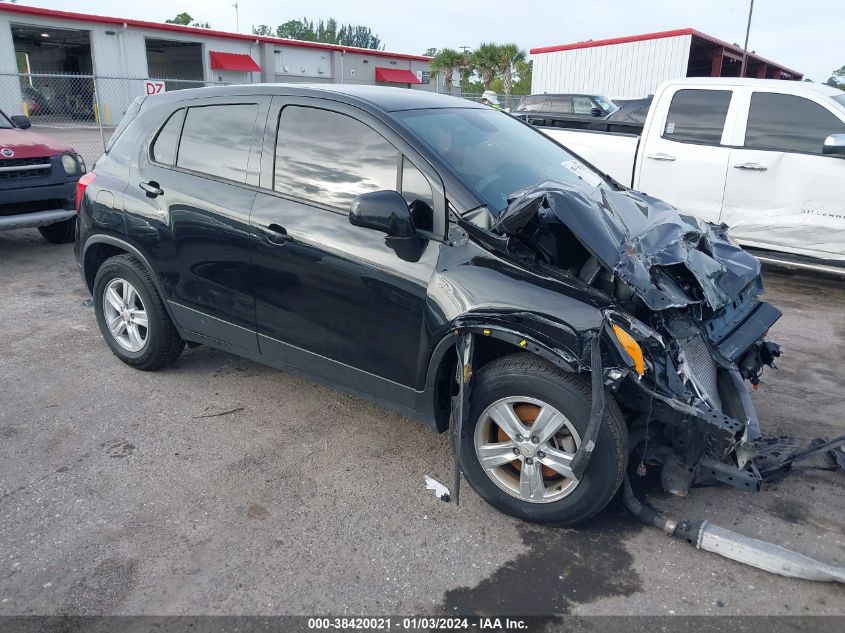 2020 Chevrolet Trax Fwd Ls VIN: KL7CJKSBXLB041908 Lot: 38420021