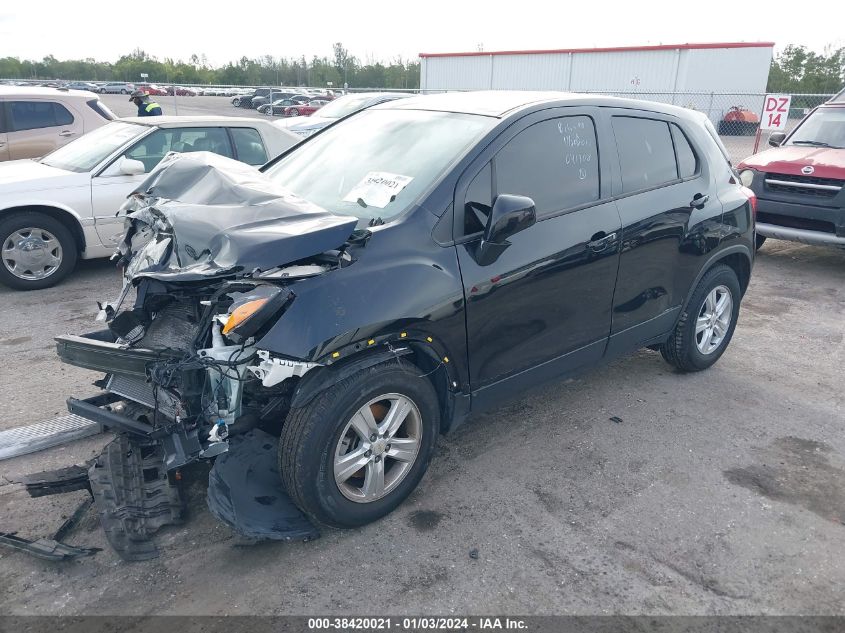 2020 Chevrolet Trax Fwd Ls VIN: KL7CJKSBXLB041908 Lot: 38420021