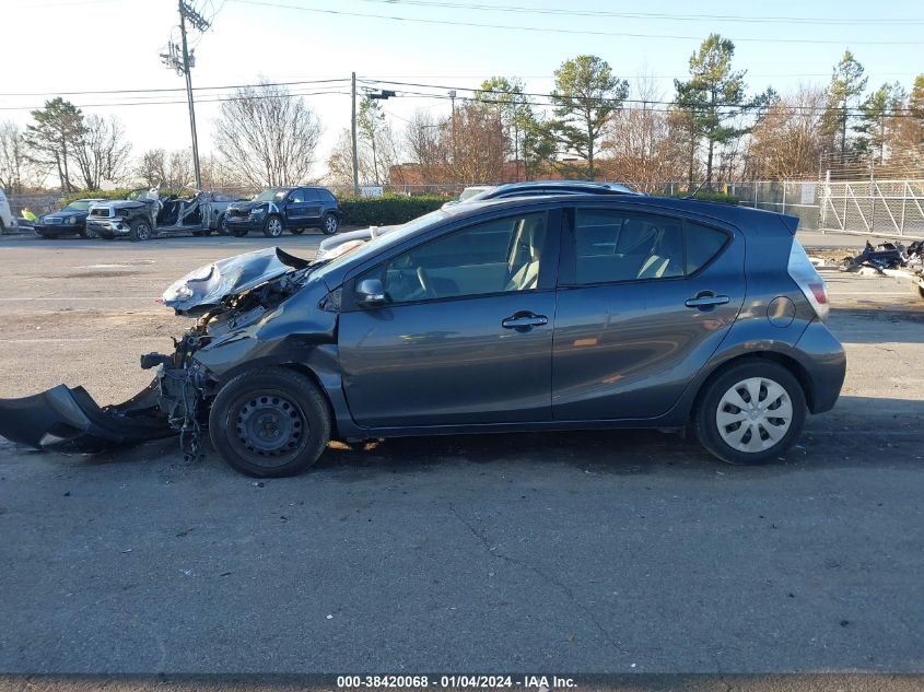 JTDKDTB30C1505587 2012 Toyota Prius C One